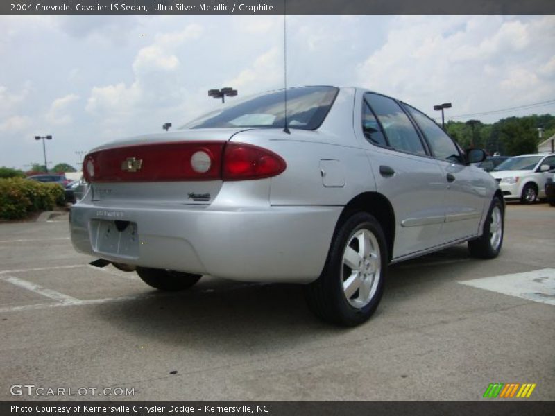 Ultra Silver Metallic / Graphite 2004 Chevrolet Cavalier LS Sedan