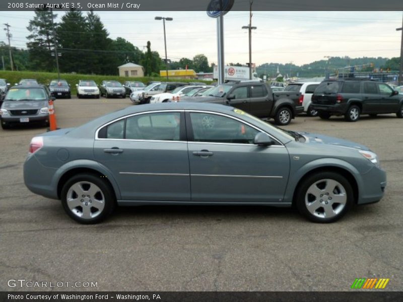 Ocean Mist / Gray 2008 Saturn Aura XE 3.5
