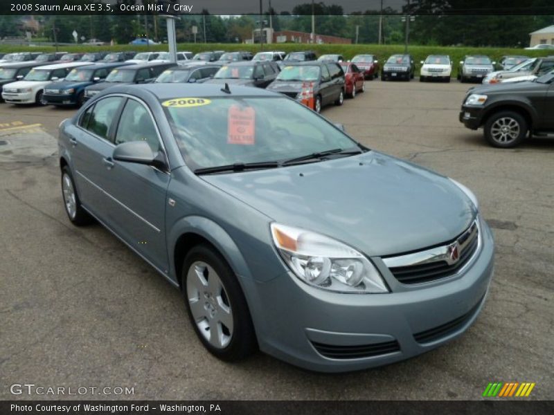 Ocean Mist / Gray 2008 Saturn Aura XE 3.5