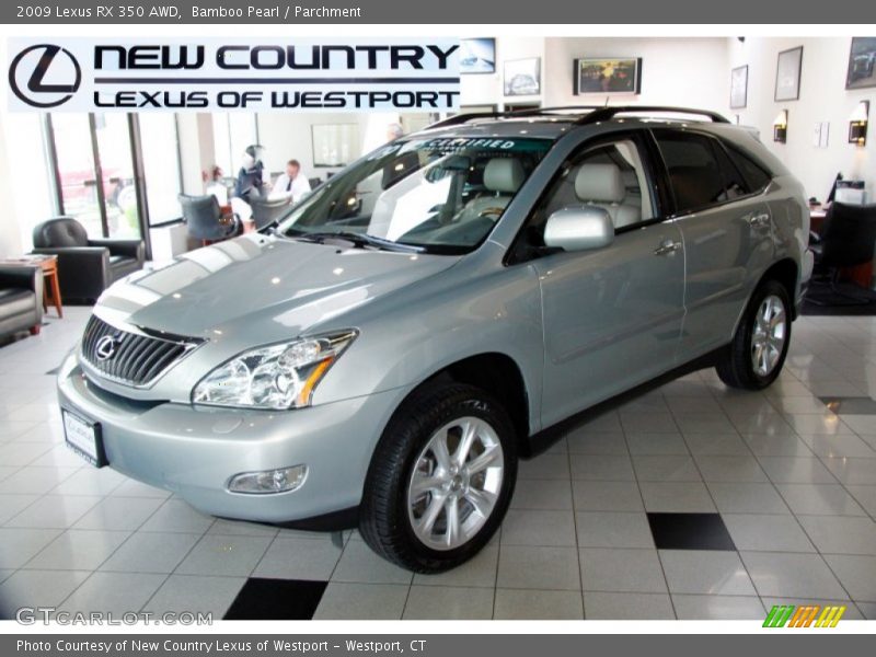 Bamboo Pearl / Parchment 2009 Lexus RX 350 AWD