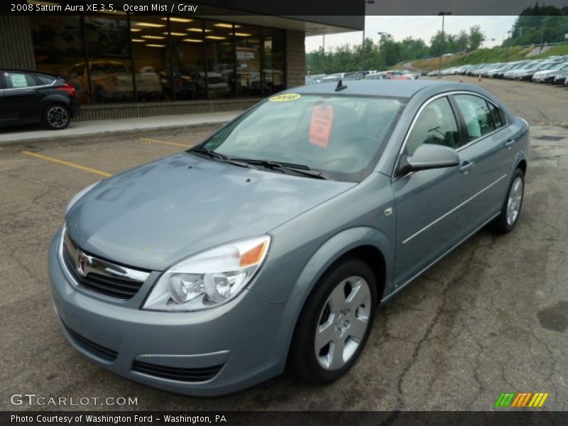 Ocean Mist / Gray 2008 Saturn Aura XE 3.5
