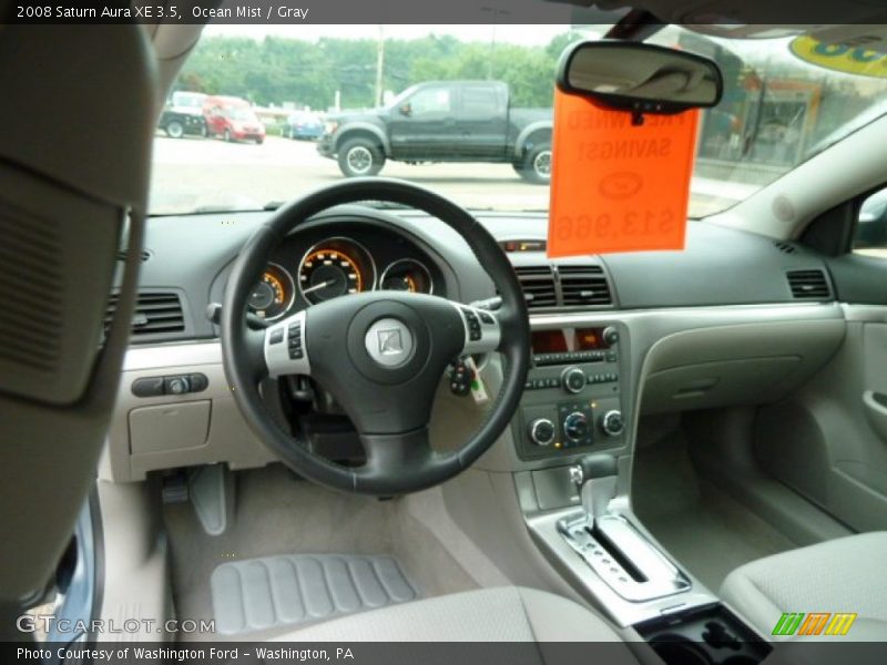 Ocean Mist / Gray 2008 Saturn Aura XE 3.5