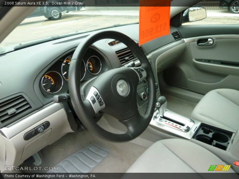Ocean Mist / Gray 2008 Saturn Aura XE 3.5