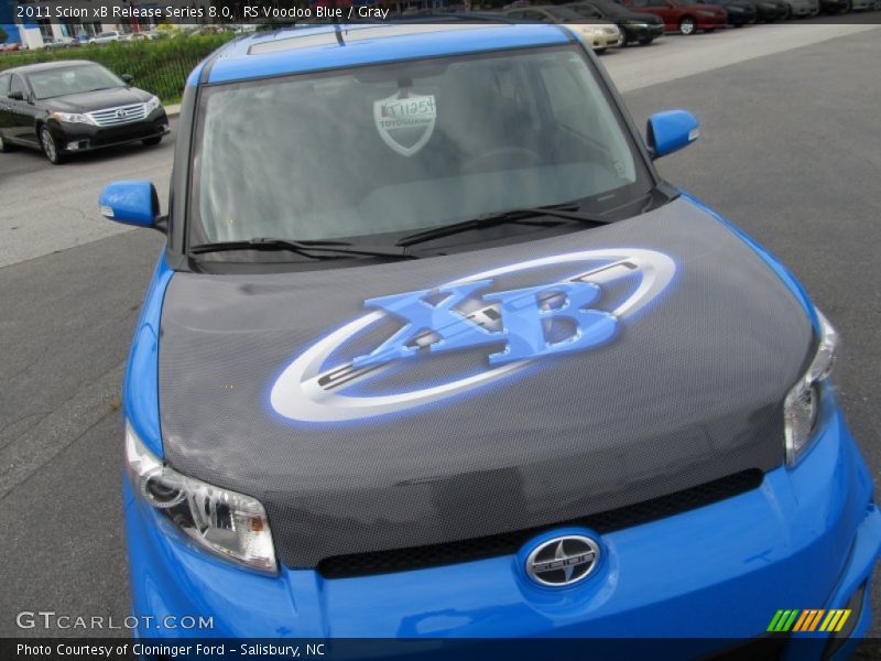 RS Voodoo Blue / Gray 2011 Scion xB Release Series 8.0