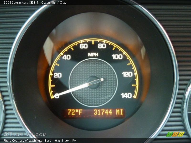 Ocean Mist / Gray 2008 Saturn Aura XE 3.5