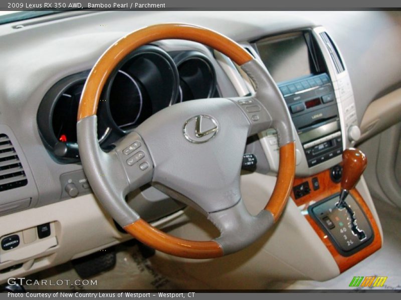 Bamboo Pearl / Parchment 2009 Lexus RX 350 AWD