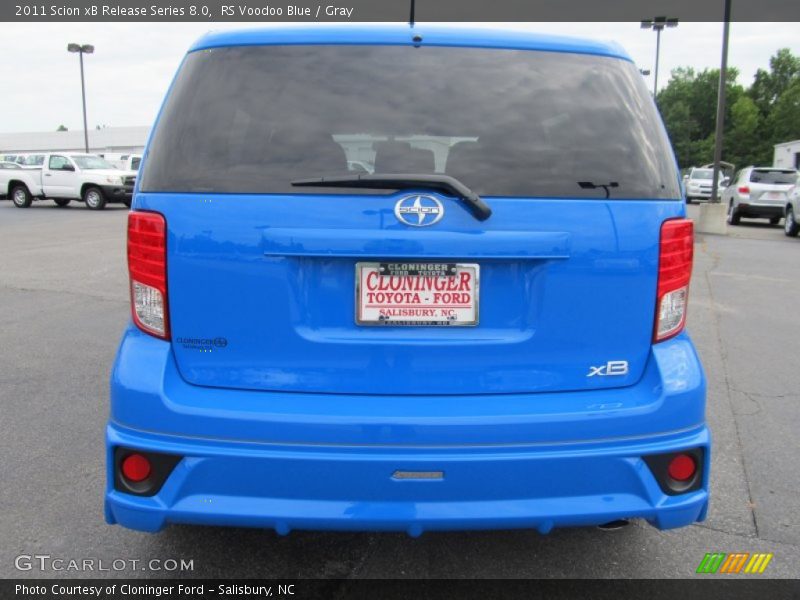 RS Voodoo Blue / Gray 2011 Scion xB Release Series 8.0