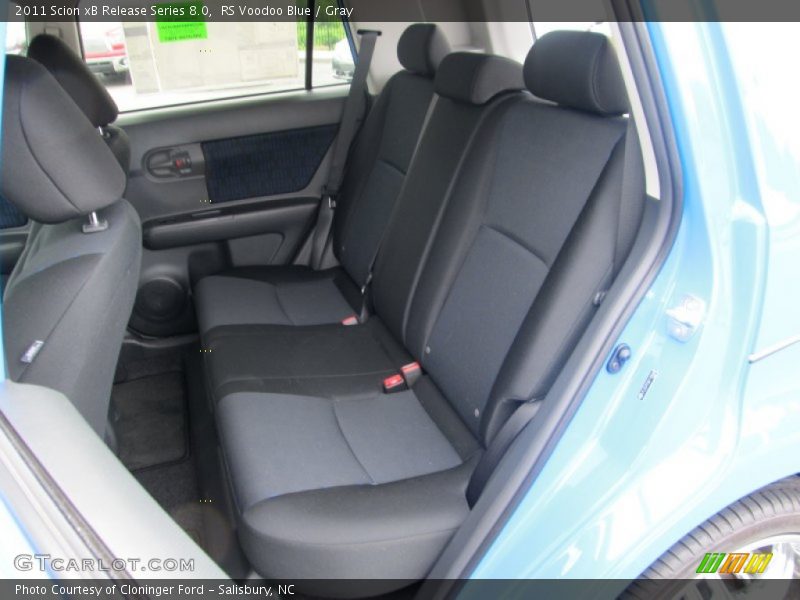  2011 xB Release Series 8.0 Gray Interior