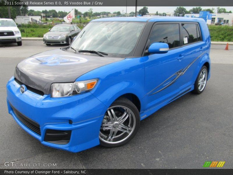 RS Voodoo Blue / Gray 2011 Scion xB Release Series 8.0