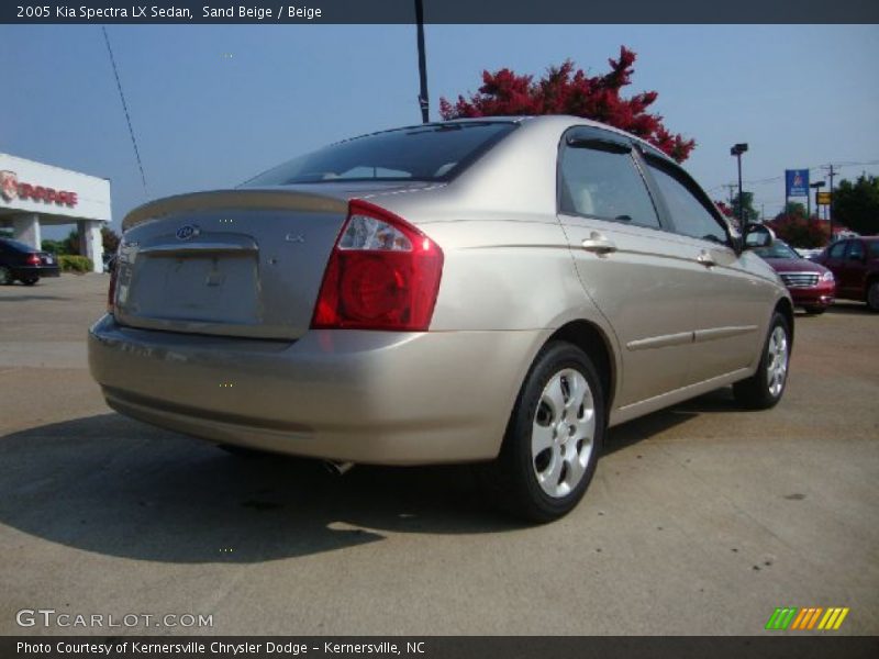 Sand Beige / Beige 2005 Kia Spectra LX Sedan