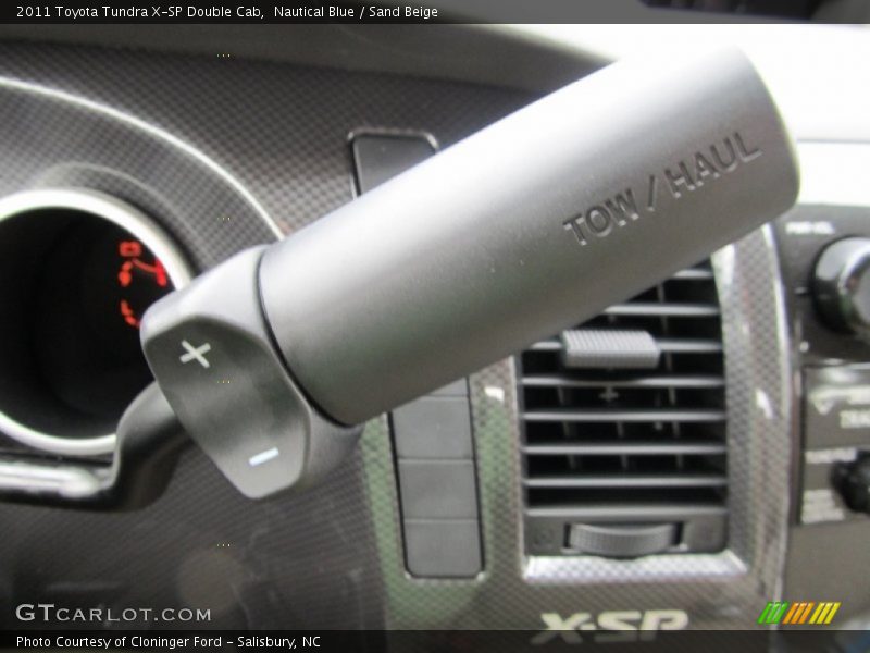 Nautical Blue / Sand Beige 2011 Toyota Tundra X-SP Double Cab