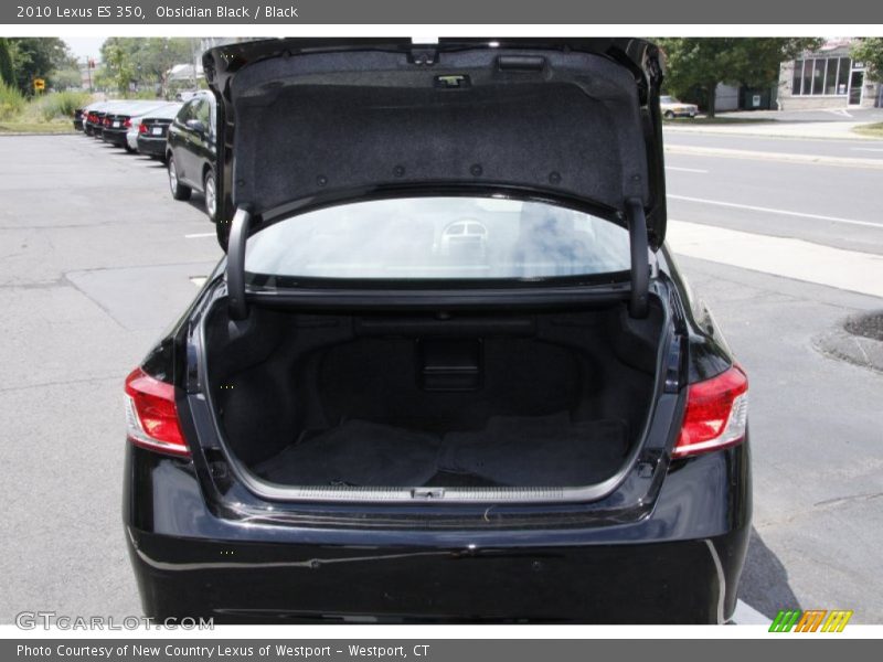 Obsidian Black / Black 2010 Lexus ES 350
