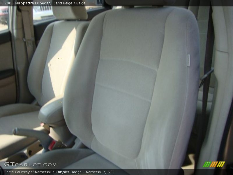 Sand Beige / Beige 2005 Kia Spectra LX Sedan