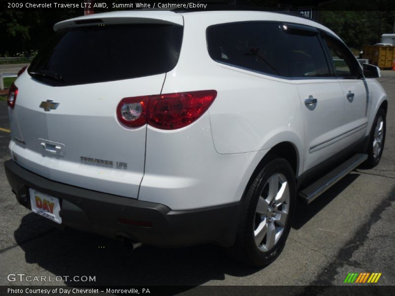 Summit White / Cashmere/Ebony 2009 Chevrolet Traverse LTZ AWD
