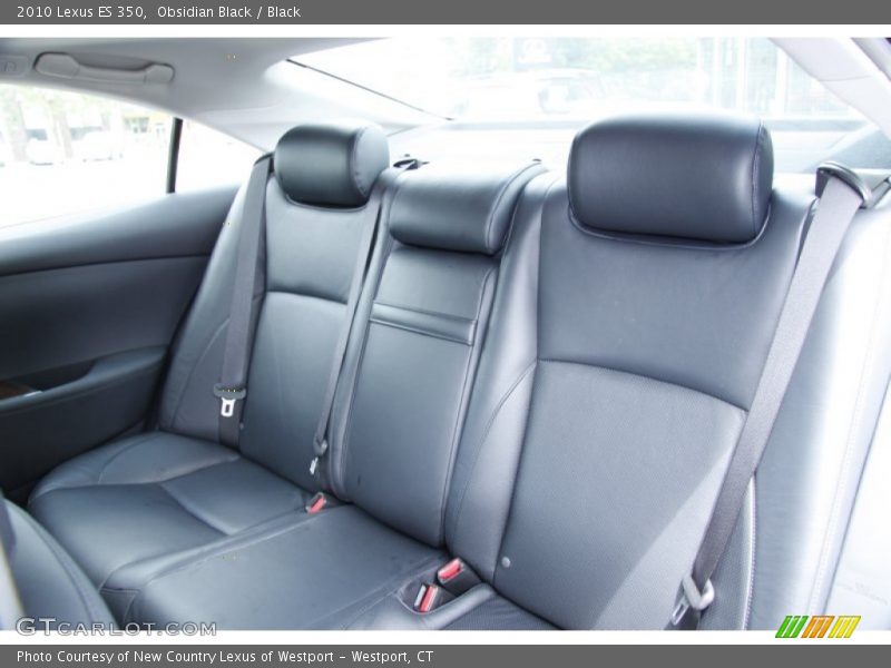 Obsidian Black / Black 2010 Lexus ES 350