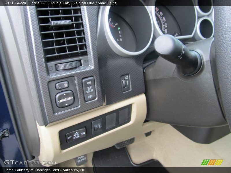 Nautical Blue / Sand Beige 2011 Toyota Tundra X-SP Double Cab