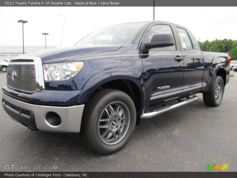 Front 3/4 View of 2011 Tundra X-SP Double Cab