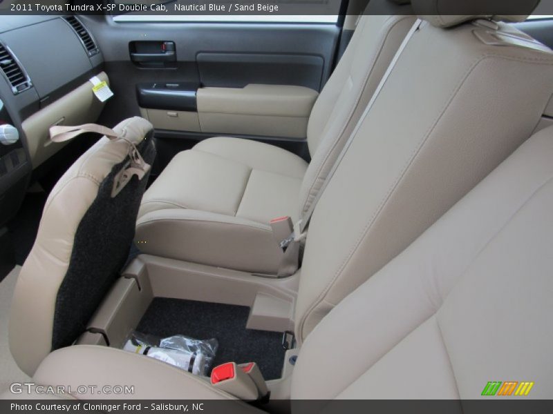 Nautical Blue / Sand Beige 2011 Toyota Tundra X-SP Double Cab