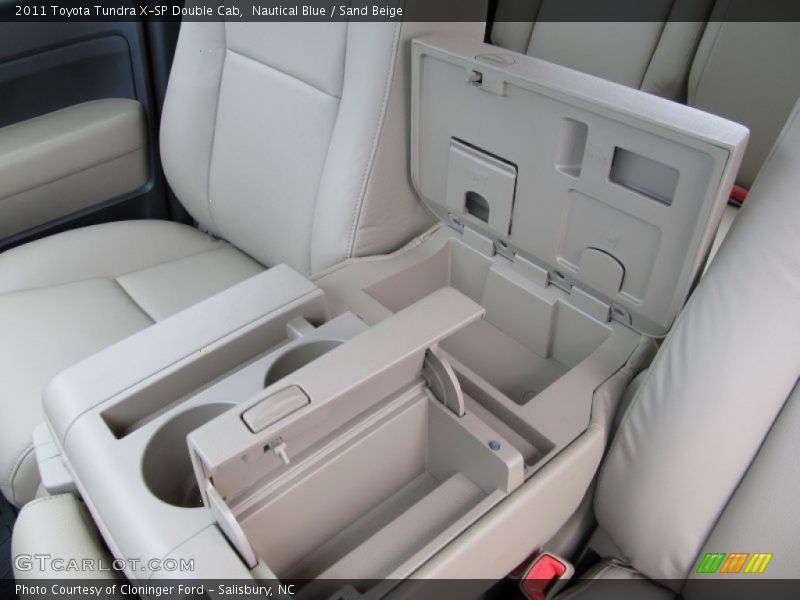 Nautical Blue / Sand Beige 2011 Toyota Tundra X-SP Double Cab