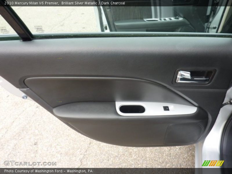 Brilliant Silver Metallic / Dark Charcoal 2010 Mercury Milan V6 Premier
