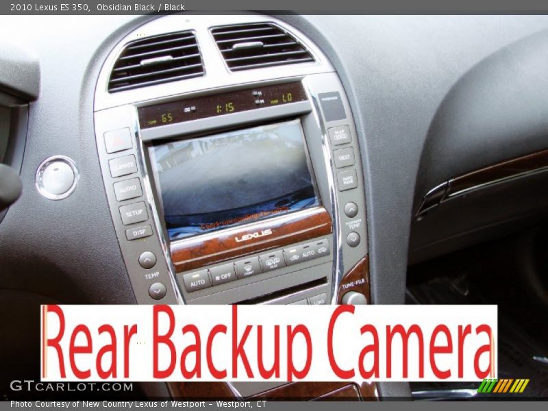 Obsidian Black / Black 2010 Lexus ES 350