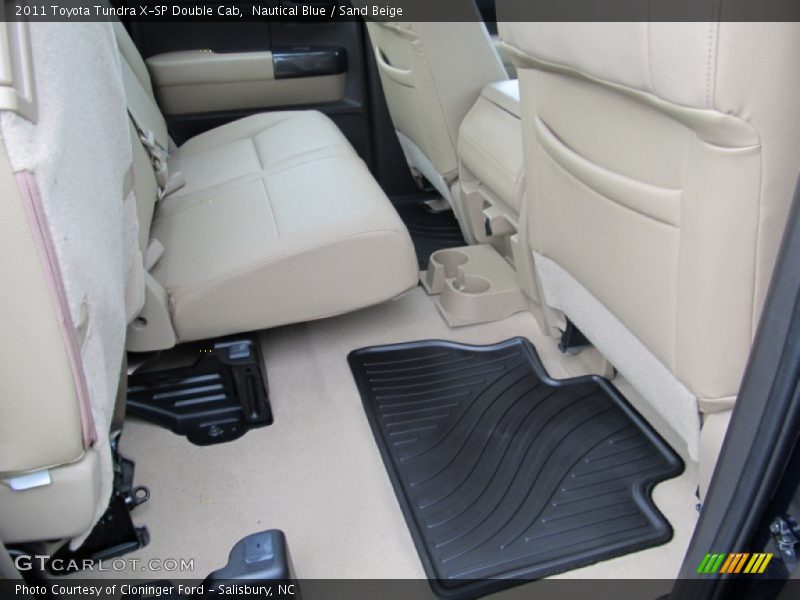 Nautical Blue / Sand Beige 2011 Toyota Tundra X-SP Double Cab
