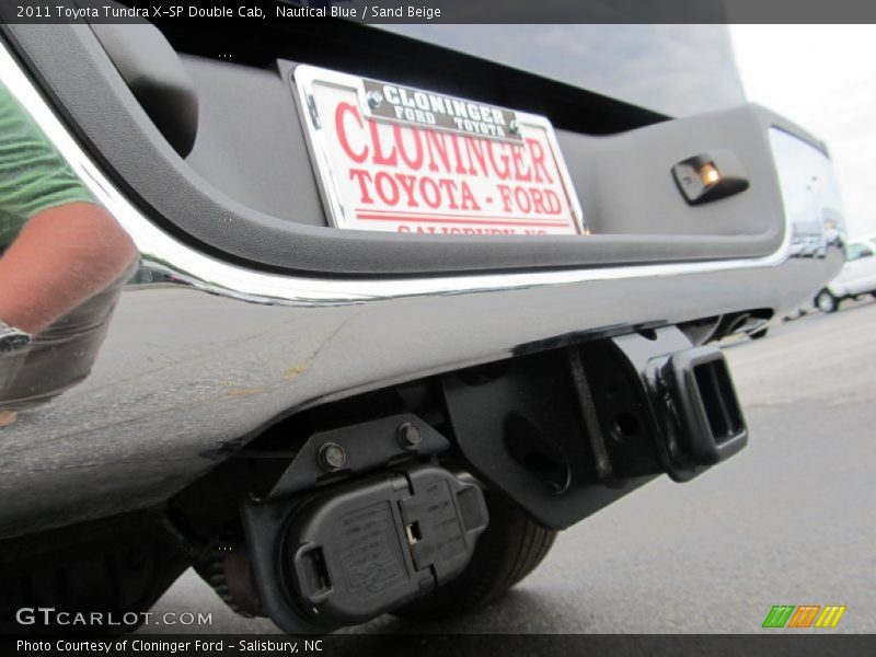 Nautical Blue / Sand Beige 2011 Toyota Tundra X-SP Double Cab