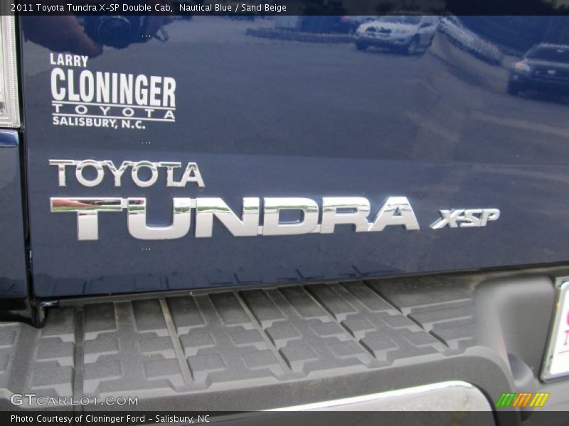  2011 Tundra X-SP Double Cab Logo