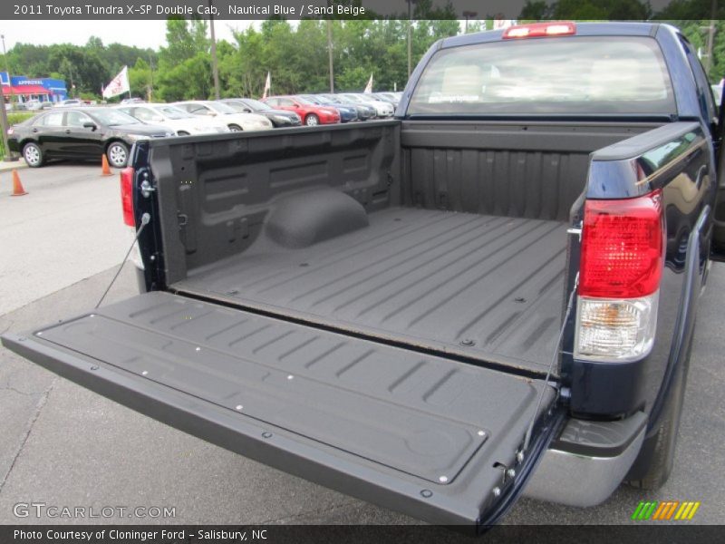 Nautical Blue / Sand Beige 2011 Toyota Tundra X-SP Double Cab