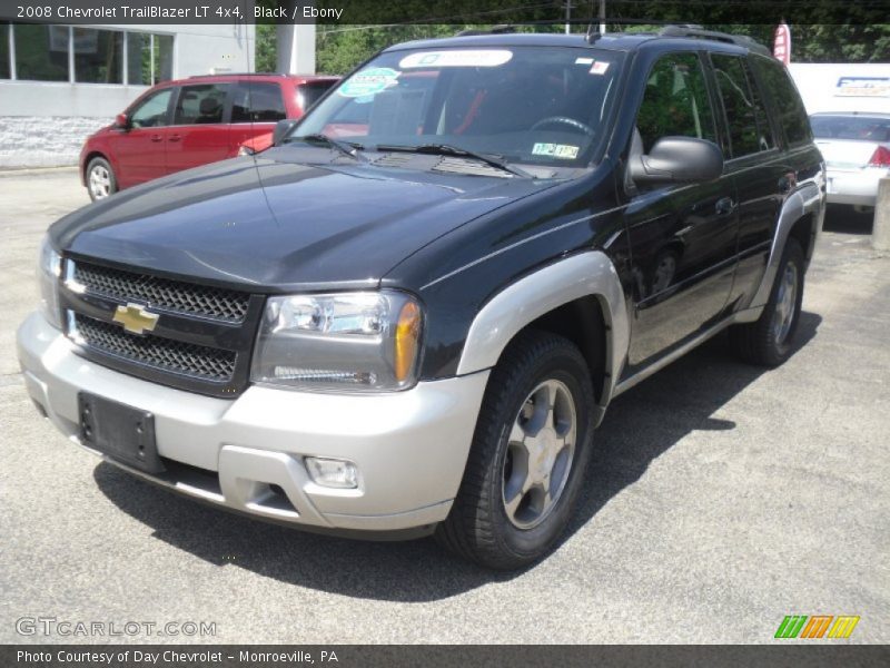 Black / Ebony 2008 Chevrolet TrailBlazer LT 4x4