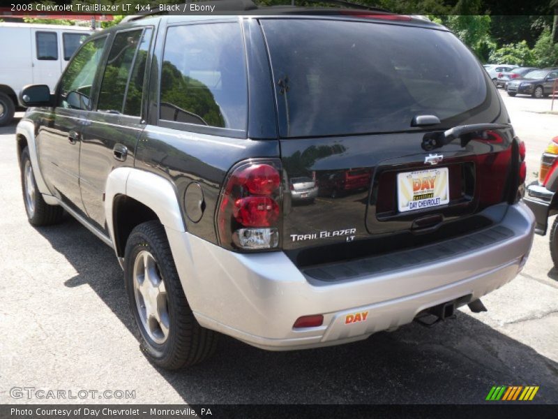 Black / Ebony 2008 Chevrolet TrailBlazer LT 4x4