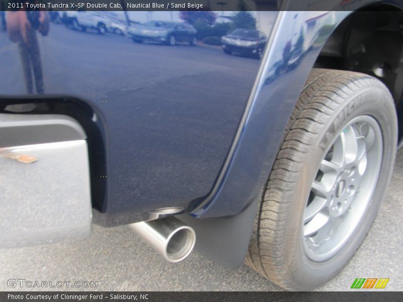 Nautical Blue / Sand Beige 2011 Toyota Tundra X-SP Double Cab