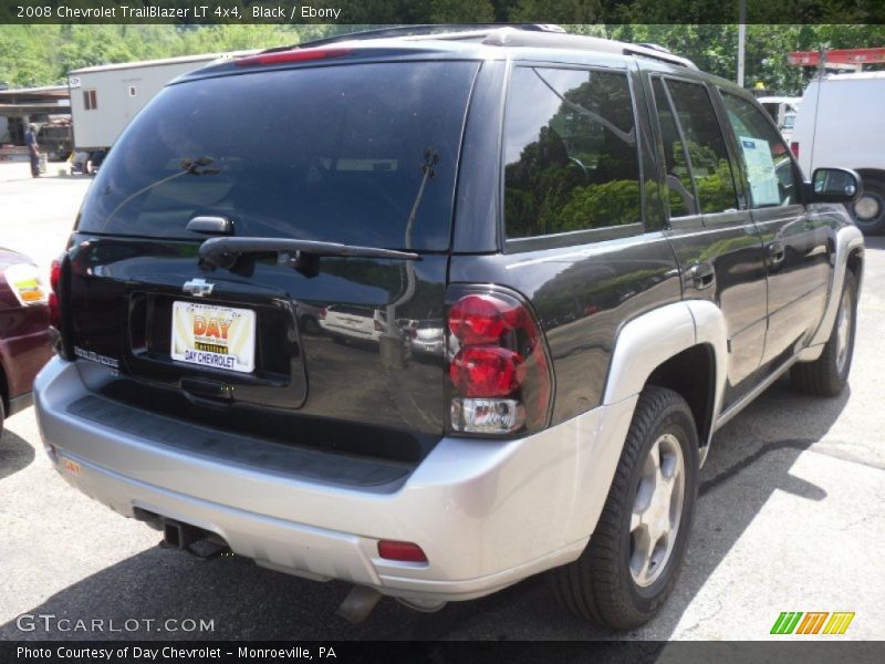 Black / Ebony 2008 Chevrolet TrailBlazer LT 4x4