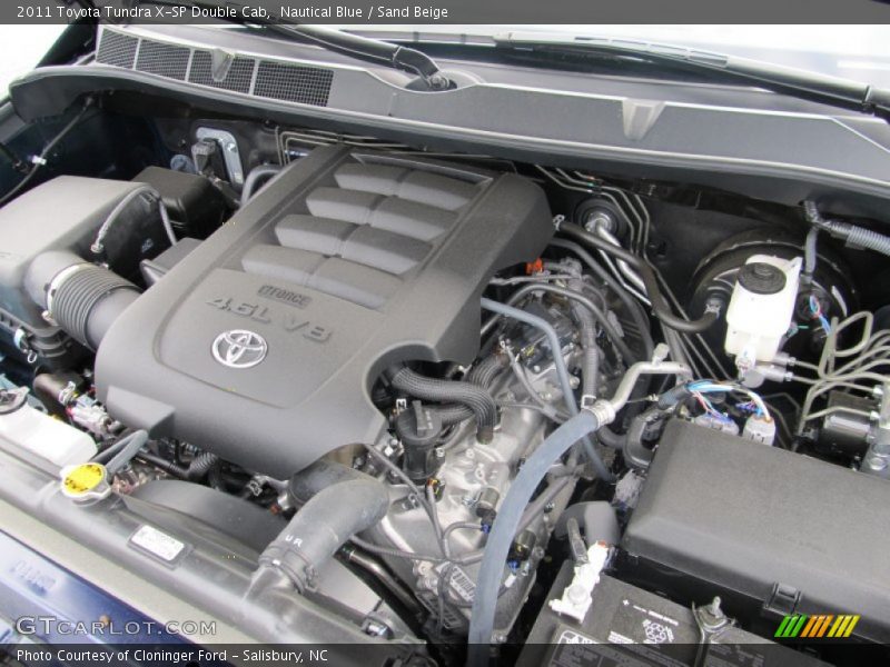  2011 Tundra X-SP Double Cab Engine - 4.6 Liter i-Force DOHC 32-Valve Dual VVT-i V8