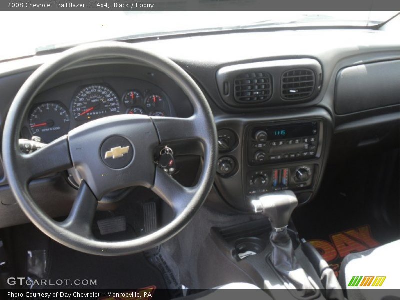 Black / Ebony 2008 Chevrolet TrailBlazer LT 4x4