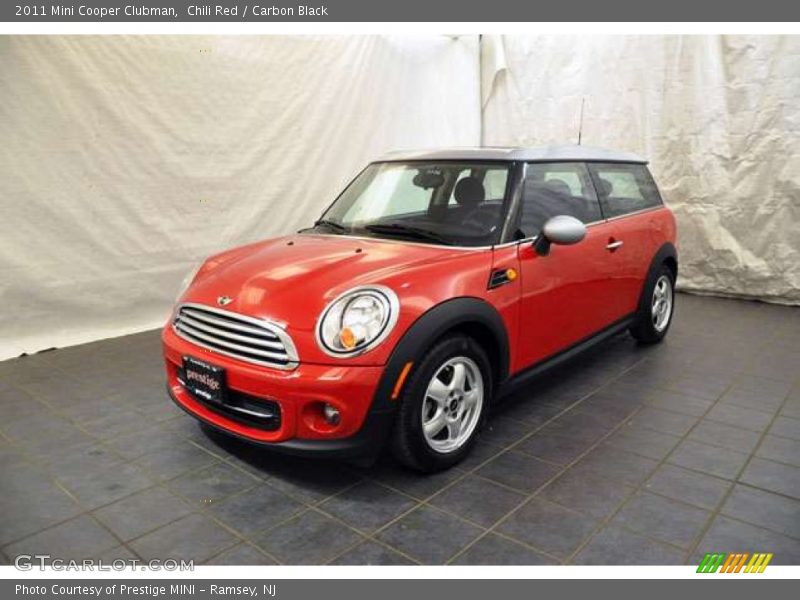 Chili Red / Carbon Black 2011 Mini Cooper Clubman