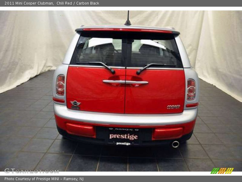 Chili Red / Carbon Black 2011 Mini Cooper Clubman