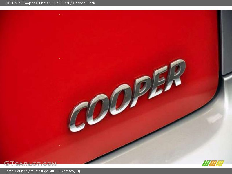Chili Red / Carbon Black 2011 Mini Cooper Clubman