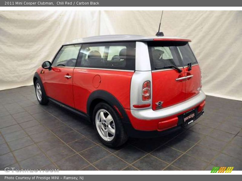 Chili Red / Carbon Black 2011 Mini Cooper Clubman