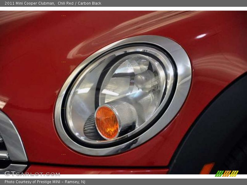 Chili Red / Carbon Black 2011 Mini Cooper Clubman