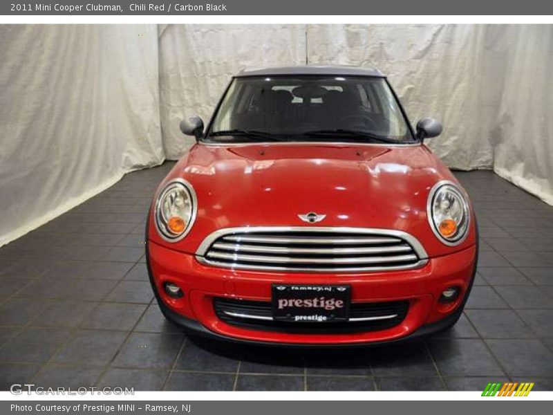 Chili Red / Carbon Black 2011 Mini Cooper Clubman
