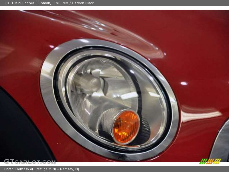 Chili Red / Carbon Black 2011 Mini Cooper Clubman