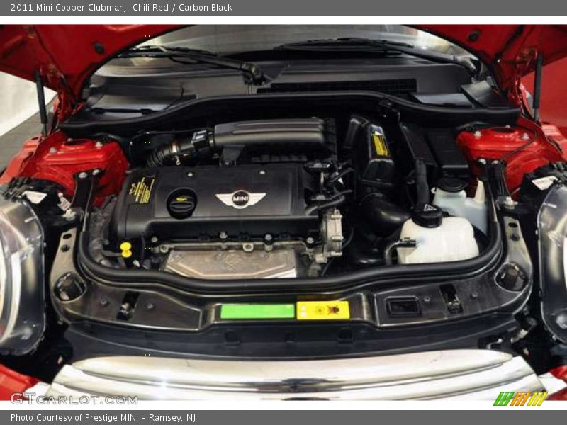 Chili Red / Carbon Black 2011 Mini Cooper Clubman