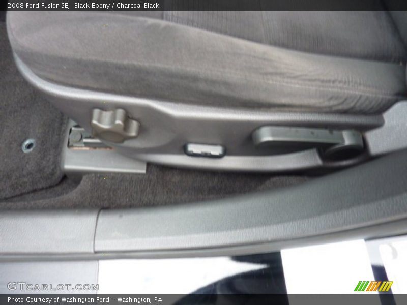 Black Ebony / Charcoal Black 2008 Ford Fusion SE