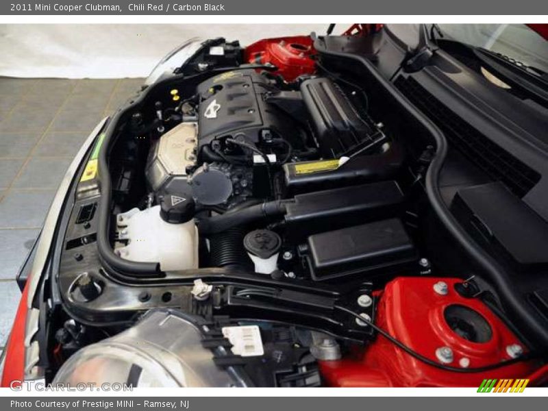 Chili Red / Carbon Black 2011 Mini Cooper Clubman