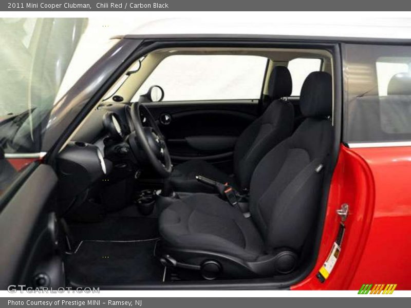 Chili Red / Carbon Black 2011 Mini Cooper Clubman