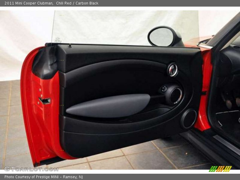 Chili Red / Carbon Black 2011 Mini Cooper Clubman