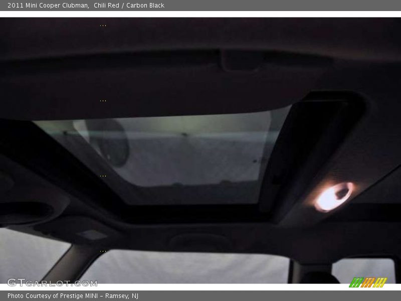 Chili Red / Carbon Black 2011 Mini Cooper Clubman