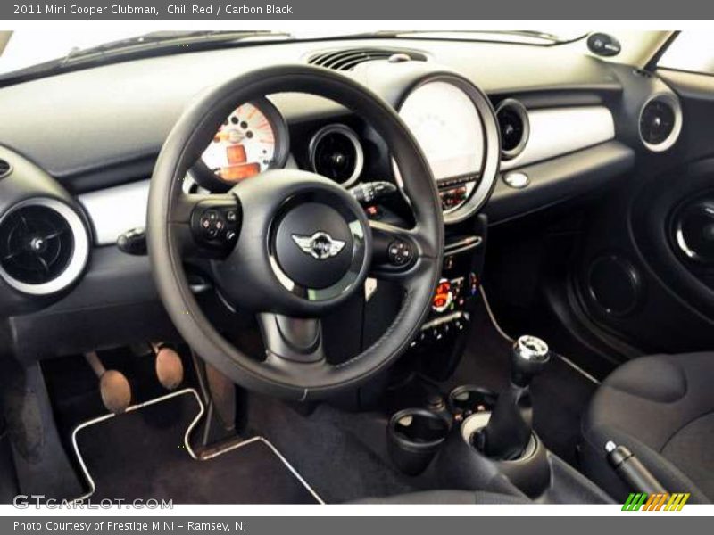 Chili Red / Carbon Black 2011 Mini Cooper Clubman