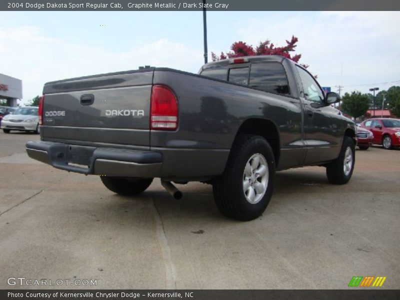 Graphite Metallic / Dark Slate Gray 2004 Dodge Dakota Sport Regular Cab
